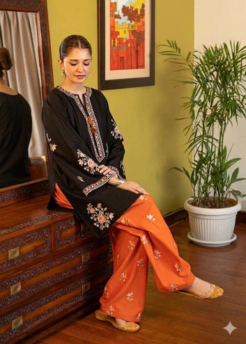 Grace W992-Embroidered 2pc Marina Dress.